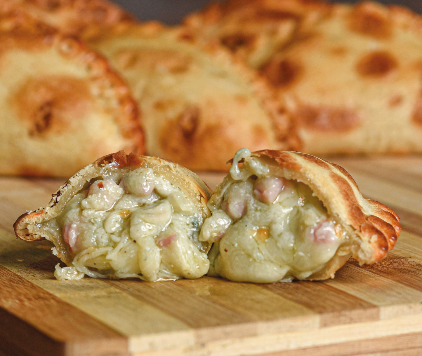 Empanada Jambon et Roquefort - Jambon, Mozzarella et Roquefort