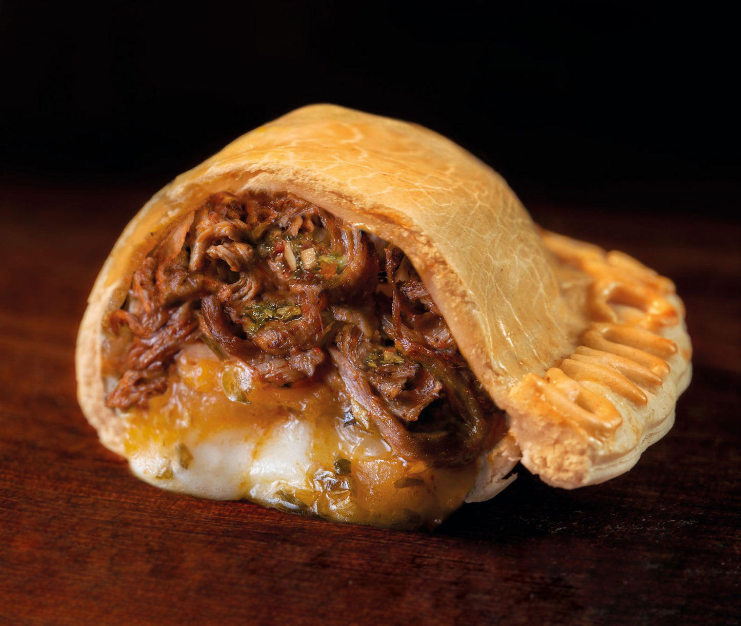 Empanada Vacío, Provoleta et Chimichurri